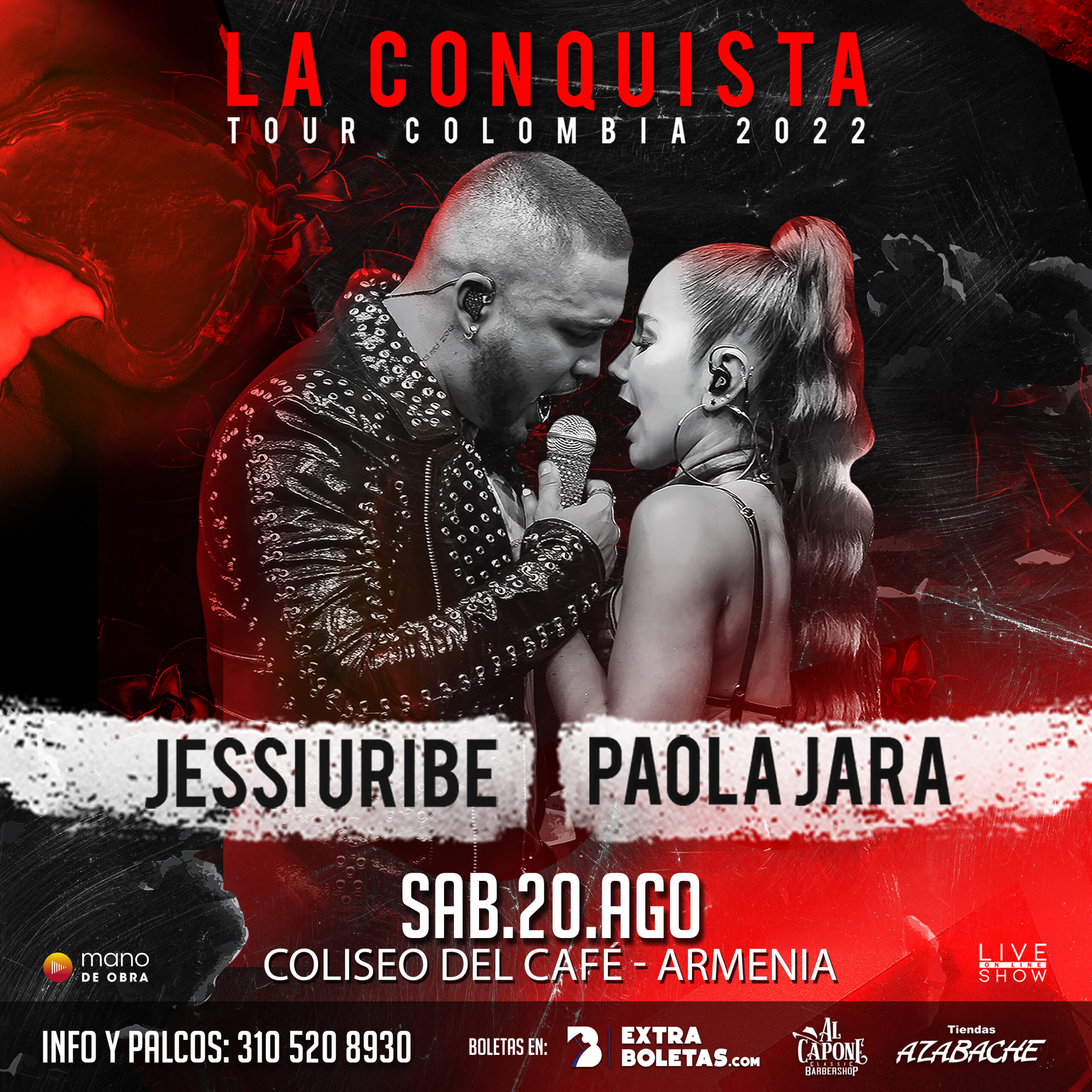 LA CONQUISTA  TOUR 2022